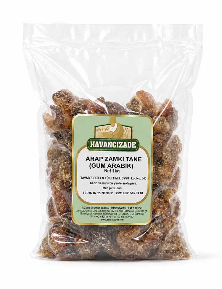 Arap zamkı(Gum Arabic) Tane