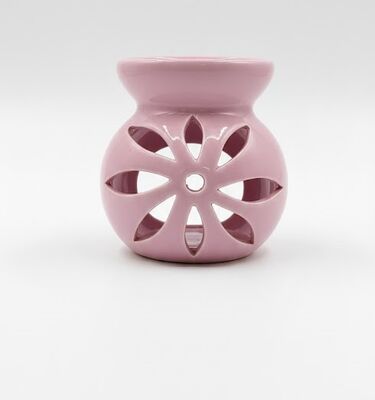 NU-KA DEFNE ESSENCİA - Buhurdanlık-Seramik Küçük Küre Yağ Lambası