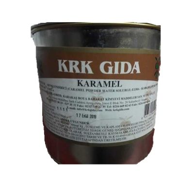 KRK - Karamel Gıda Renklendiricisi (Karamel)Toz Gıda Boyası E 150A -1Kg