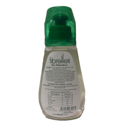 FİBRELLE - Fibrelle Zero Sıvı Tatlandırıcı 200 ml ( Stevia Bazlı ) (1)
