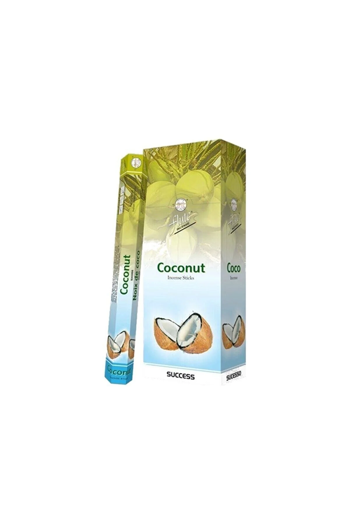 FLUTE - Flute Tütsü Hindistan Cevizi - Coconut 6x20 Adet Çubuk