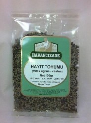 Hayıt tohumu (Vitex agnus - castus)- 100 gr - Thumbnail