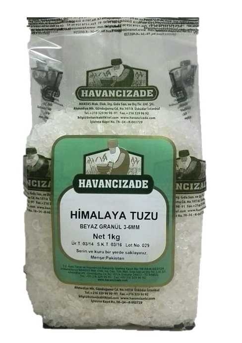 Himalaya Tuzu Beyaz Granül 3-7mm