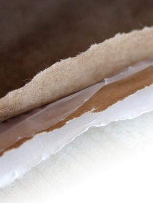 Kraft Çuval Torba Beyaz Baskısız 50*75 cm+14cm - 3