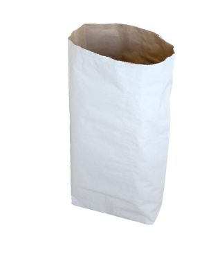 YERLİ - Kraft Çuval Torba Beyaz Baskısız 50*90 cm+14cm
