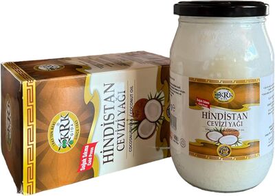 KRK - KRK Hindistan Cevizi Yağı Katı 250 g (Soğuk Sıkım)