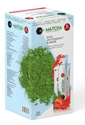 KRK - Matcha Çilek Aromalı Detox Burner Form Maça Çayı 20'li