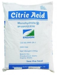 İTHAL - Sitrik Asit Monohidrat- Çin E330 25 kg